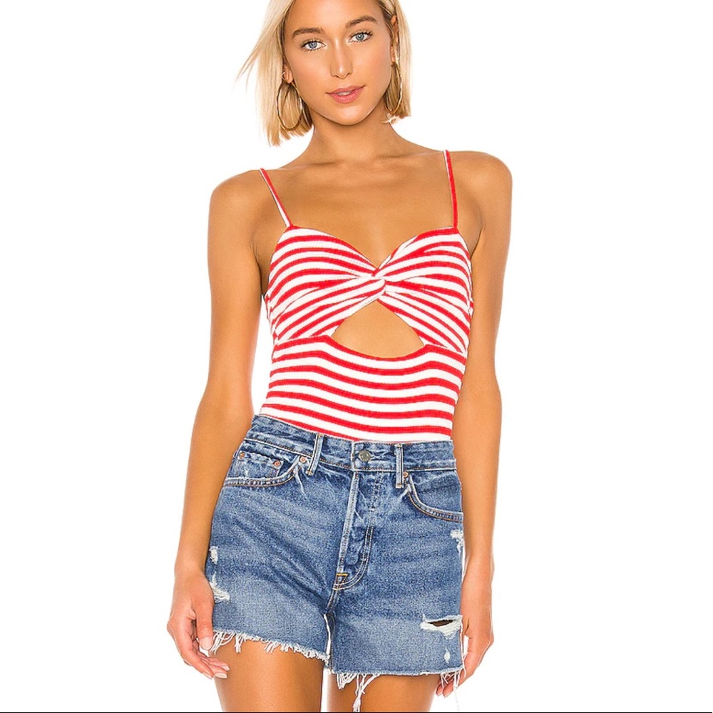 NEW Lovers + Friends Holter Bodysuit